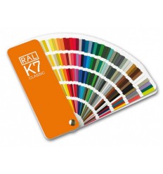 RAL K7 spalvų paletė